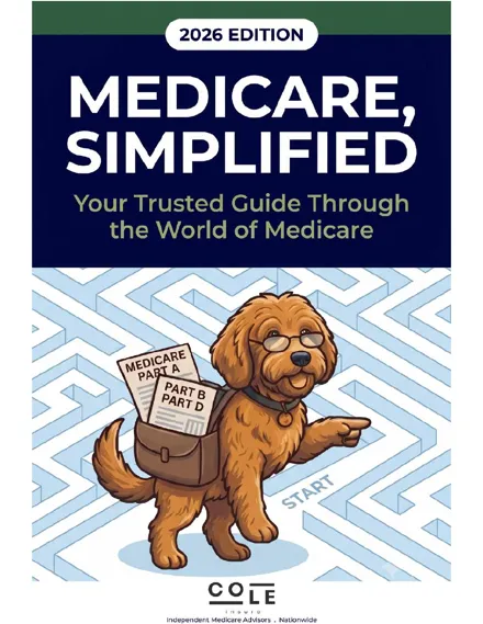 Cover of Medicare, Simplified, 2026 edition, from Cole Insure